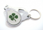 Брелок талисман с клевером Pacing Luck К553