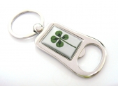 Брелок с живым клевером Pacing Luck К554